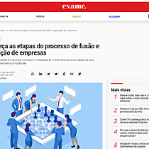 Conhea as etapas do processo de fuso e aquisio de empresas